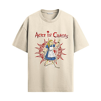 alice in chains shirt dark grunge band graphic tee