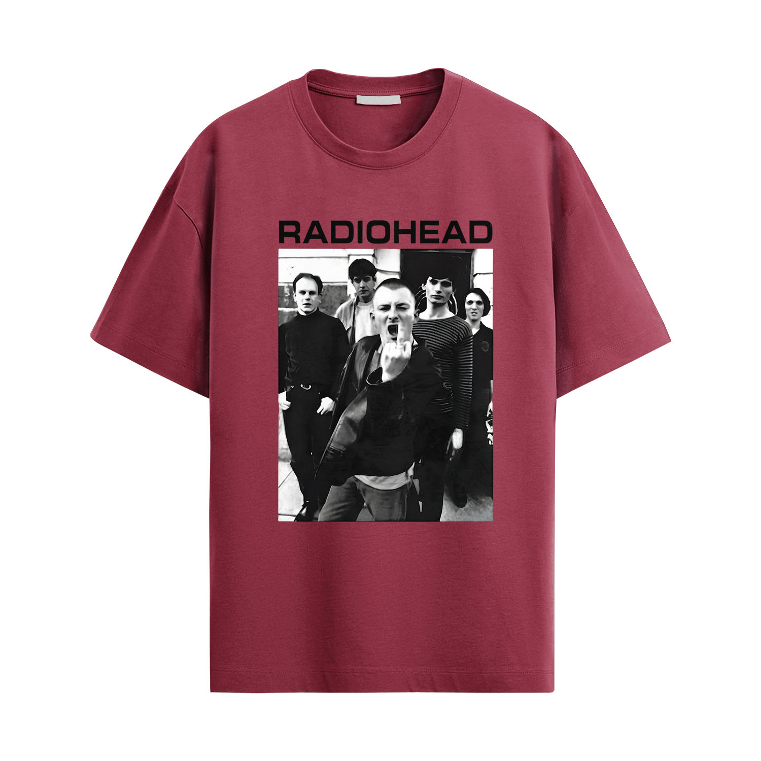 radiohead shirt vintage alternative rock band graphic tee