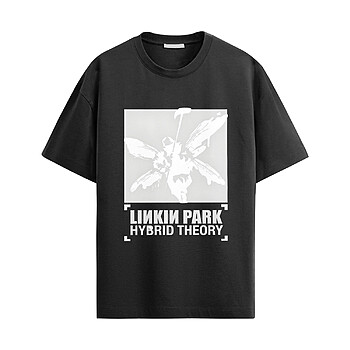 linkin park hybrid theory shirt iconic nu metal band graphic tee