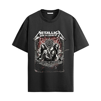 Alternative view of Metallica Shirt – Legendary Heavy Metal Band Graphic Tee