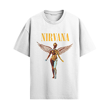 Alternative view of Nirvana Shirt – Iconic Legendary Grunge Rock Band Tee