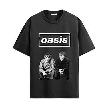 Alternative view of Oasis Shirt – Vintage Britpop Band Graphic Tee