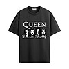 queen band shirt vintage classic rock graphic tee