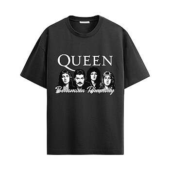 queen band shirt vintage classic rock graphic tee