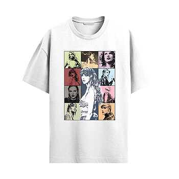 Alternative view of Taylor Swift Shirt – Vintage Collage Fan Graphic Tee