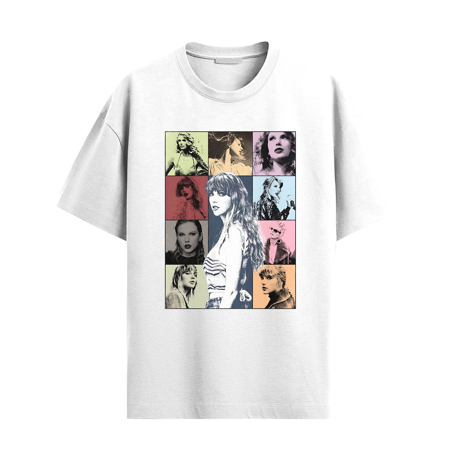 Taylor Swift Shirt – Vintage Collage Fan Graphic Tee - Image 2